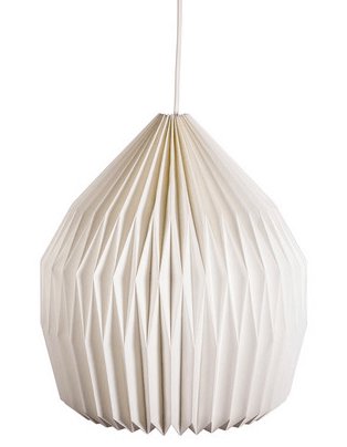 Hanglamp origami wit