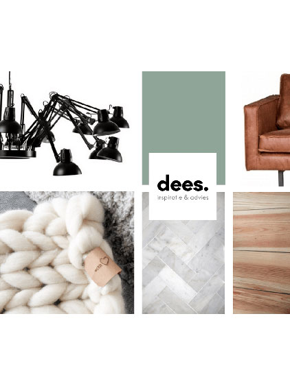 Scandinavische woonkamer