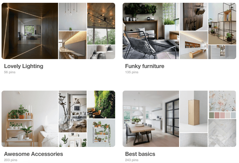 Overzicht Pinterest thuisbijdees